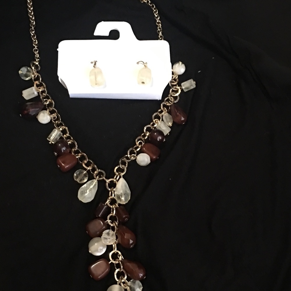 Beautiful necklace and earrings set‎